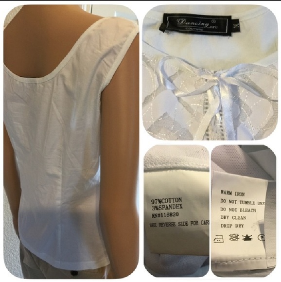 Cute sleeveless top - Picture 4 of 4